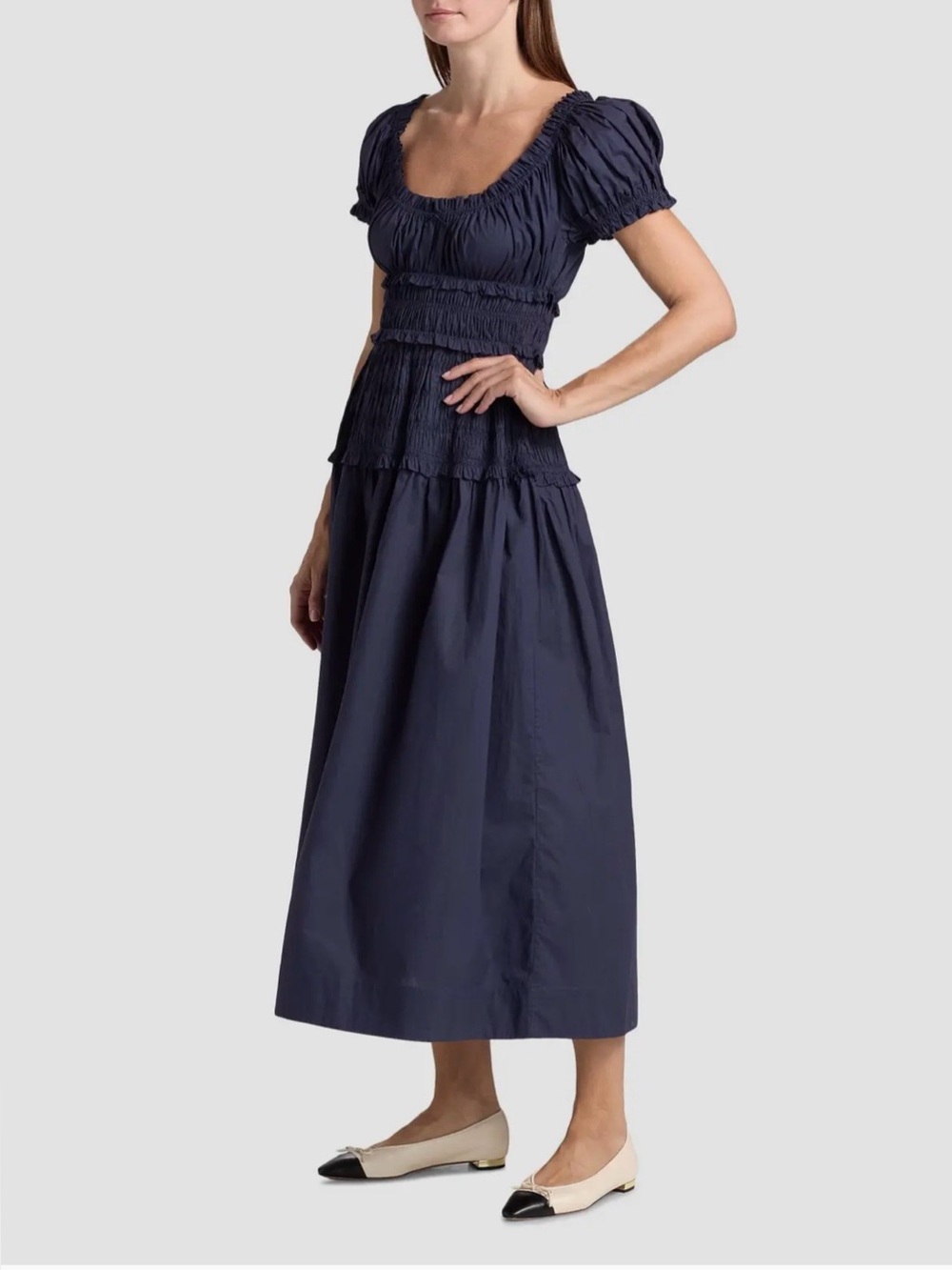 Doen Leanne dress dark blue size large